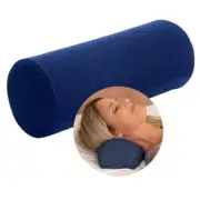 Memory Foam Cervical Neck Pillow, Round - Contoured Design to Support Neck