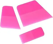 3 Pieces Rubber Squeegee Window Tint Tools Wallpaper Wrapping Tools Portable for Car Tint Film for Glass Mirror