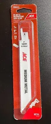Ace Bi Metal Reciprocating Saw Blade # 2099323