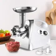 2800W Electric Meat Grinder Mincer Sausage Filler Kibbe Maker Kitchen Tool White