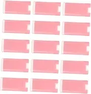 Baluue 15Pcs Empty Tubes DIY Lipstick Holders Portable Lip Gloss Containers Shaped Ideal for Lip Gloss Making Kit and Crafting