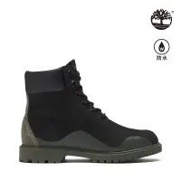 在飛比找環球Online優惠-Timberland 女款黑色磨砂革防水6吋靴|A5NB90