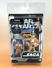Star Wars The Saga Collection LUKE SKYWALKER X-Wing Pilot figure Hasbro 2006