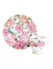 [Royal Albert] Footed Mug & Plate Gratitude