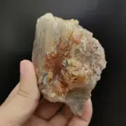 Natural Nice Size Astrophyllite Included Quartz Crystal From KP Pakistan, 250g
