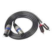 Audiophile Audio Cable RCA Male to XLR Female Audio Extension Cable Adapter