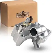 Aluminum Thermostat Housing Assembly 2L5Z-8592-BB for Ford Explorer 2000-2001 for Explorer Sport Trac 2001-2005 for Ranger 2001-2011 for Mazda B4000 2001-2008 for Mercury Mountaineer 2000-2001 RH165
