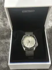 SEIKO Men Sport,Automatic,Stainless,Silver Tone,Date,100m WR,SRPE75