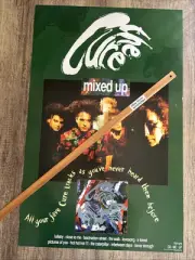 VINTAGE POSTER: THE CURE Mixed Up (Original In Store Poster 1990)