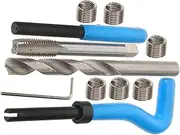 1 Set Screw Hole Repair Tool Thread Repair Threaded Repair Kit Threaded Insert Installer Metric Thread Insert Kit Thread Inserts for Wood Sleeve Inserts for Wood Thread Insert Tool