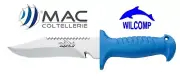 MAC COLTELLERIE Scuba Diving Fishing Stainless Steel Knife MAC-SQUALO-15