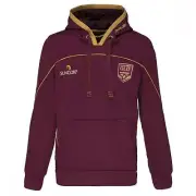 QLD SOO STATE OF ORIGIN Maroons Youth Kids Performance Hoodie Hoody, 6Y 8Y only