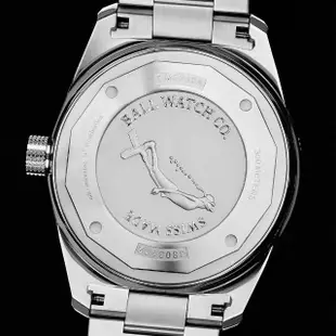【BALL 波爾】B6_EngineerII COSC認證 自體發光微型氣燈 潛水機械腕錶 母親節 禮物(DM3308A-S1C-BE)