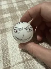 Anime Art Drawing on Ping Pong ball! Shinra - Fire Force (Custom Requests Open)