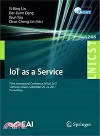 在飛比找三民網路書店優惠-Iot As a Service ― 3rd Interna