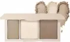 Face Bronzer Contour Blush Powder Palette-3 in 1 Cruelty-Free Buildable Facial C