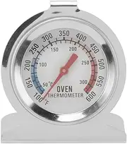 Oven Thermometer Fridge Thermometer Stainless Steel Cooking and Baking Tool for Fridge Freezer Cooler with Clear Scale 0°C-300°C for Kitchen Refrigerator