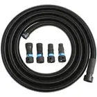 Cen-Tec 16 ft. Quick Click Antistatic Vacuum Hose for Shop Vacs with Expanded