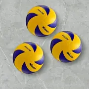 3X Mikasa MVA200 Volleyball FIVB Approved Match Ball Yellow-Blue SIZE 5