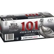Wild Turkey Bourbon Whiskey & Cola 30x375ml Case