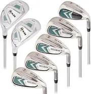 Ram Golf Accubar Lady Clubs Iron Set 6-7-8-9-PW-SW with Hybrids