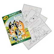 Crayola Giant Colouring Pages - Bluey
