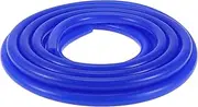 X AUTOHAUX 1 Pc for Air and Water Silicone Vacuum Tubing Hose High Temperature Automotive Vacuum Line 20Ft 1/2" 12mm ID 3.5mm Thickness Blue Silicone