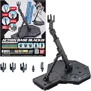 Bandai Hobby Action Base 1 Display Stand (1/100 Scale), Black