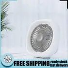 Ceiling Fan Light Rechargeable Remote Control 4-speed Desk Fan (Sky Grey)