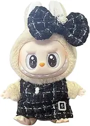 Clothes for Labubu Doll, labubu Outfit, Kawaii Clothes for 17cm Doll Macaron Vigorous Clothes Accessories - No Dolls – for Collectors (A)