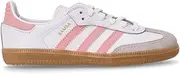 [adidas] Originals Samba - Girls' Preschool (JP5484, Brown/White/Pink)