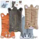 阿米購 日本 動物 刺繡 面紙套 老虎 灰熊 灰貓 虎斑貓 貓咪 居家 佈置