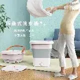 在飛比找遠傳friDay購物優惠-CY 呈云 迷你折疊洗衣機 小型桶式家用洗衣機(11.5公升