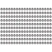 4X(200 PCS 5mm Dark Brown Color Silicone Lined Micro Rings Beads For I 7287