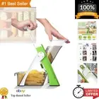 Safe 5-in-1 Mandoline Slicer & Vegetable Chopper - 30+ Cuts, Dishwasher Safe