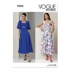 NEW Vogue V2025 Misses' Fit & Flare Dress Pattern By Spotlight