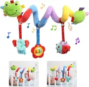 Kids Spiral Hanging Toy, Stroller/Pram Activity Toy, Baby Comfort Soft Plush Toy