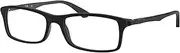 [Ray-Ban] RX7017 Eyeglasses Bundle: RX 7017 5196 Matte Black and Universal Anti-slip Silicone Leash, Matte Black