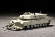 1/72 US M1A1 Abrams Mine Clearing Tank