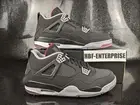 Nike Air Jordan 4 Golf Bred Black White Red Men's Size 14 NIB