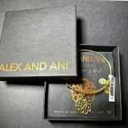 Alex And Ani Breath of Life Bangle Bracelet With Card