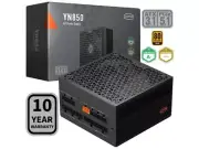 PCCOOLER CPS YN850 Fully Modular Power Supply, 80 PLUS Gold 850W PSU, 12V-2x6