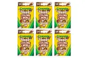 144pc Crayola Colours Of The World Crayons Drawing Art Craft Kids Children 3y+