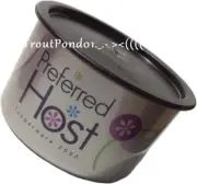 Tupperware Canister Silver Satin 4 Cup Stacking Container Logo Design Black Lid