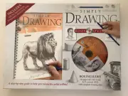 Simply Drawing Book & DVD New Old Stock In Box Artist Guide Landscape, Animals