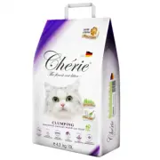 Cherie Clumping Wood Unscented Cat Litter 10L