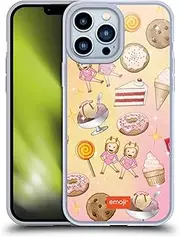 [Head Case Designs] Officially Licensed Emoji Sweets Patterns Gel Case [Military Grade Protection] Compatible with Apple iPhone 13 Pro Max