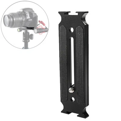 DSLR Camera Quick Release L Plate Tripod Head Vertical Mount for Photography