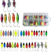 Sequins Fishing Lure | Metal Spoon Spinner Baits - Multi-Functional Leisure Tool for All Kinds of Weather and Water Conditions