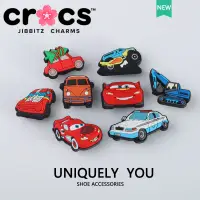 在飛比找蝦皮購物優惠-jibbitz crocs 鞋釦 卡通汽車 麥昆 警車 可愛